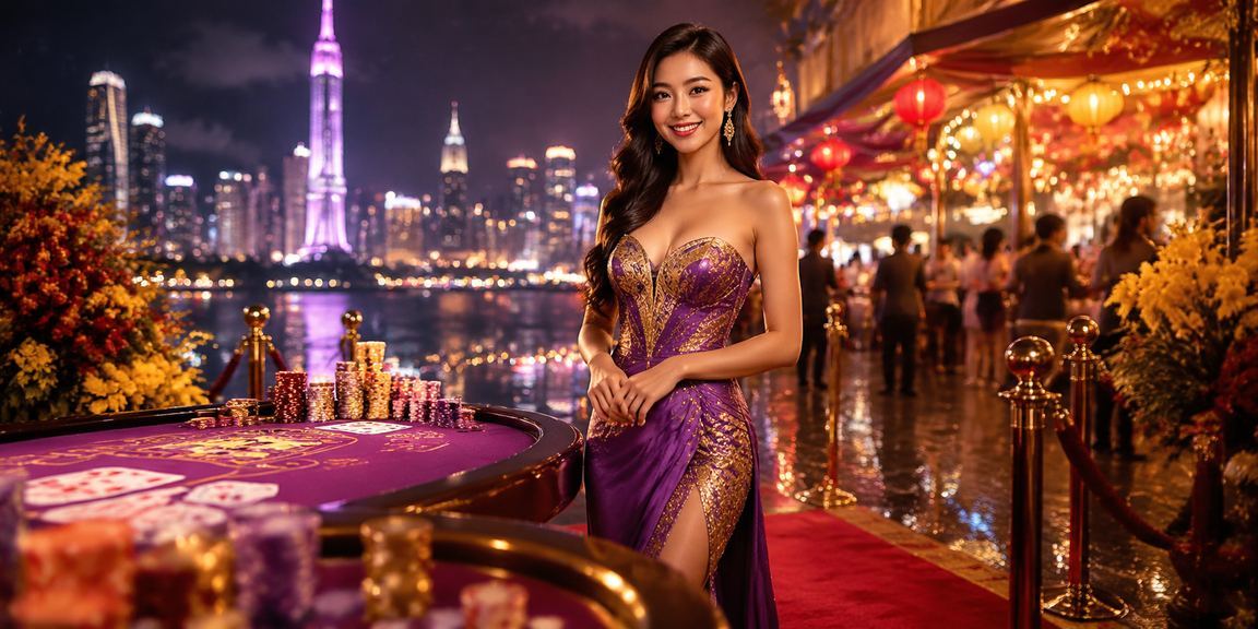 Không khí chợ đêm Sài Gòn rực rỡ đèn màu gợi cảm giác bàn baccarat về đêm
